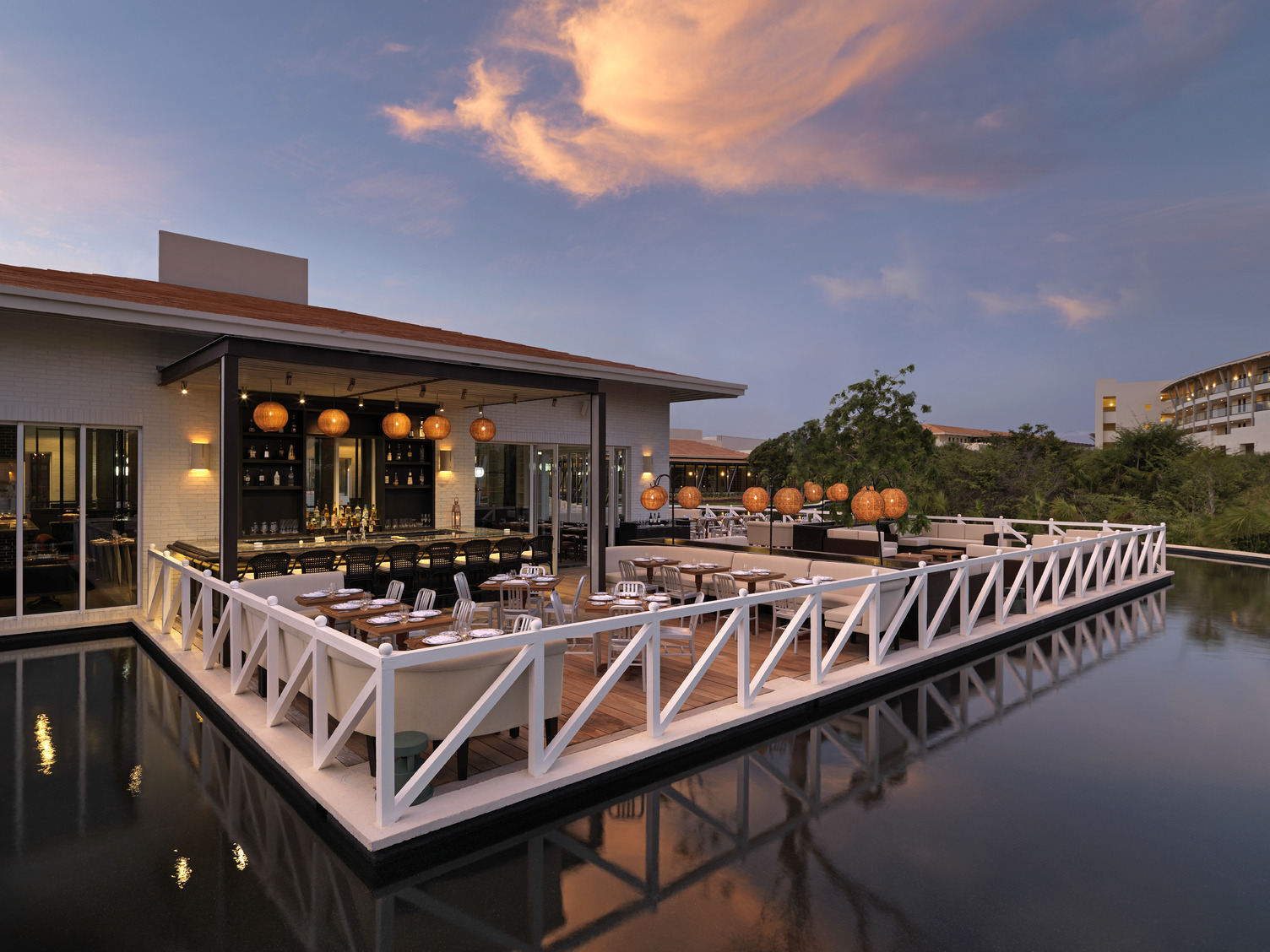 hotel unico riviera maya food
