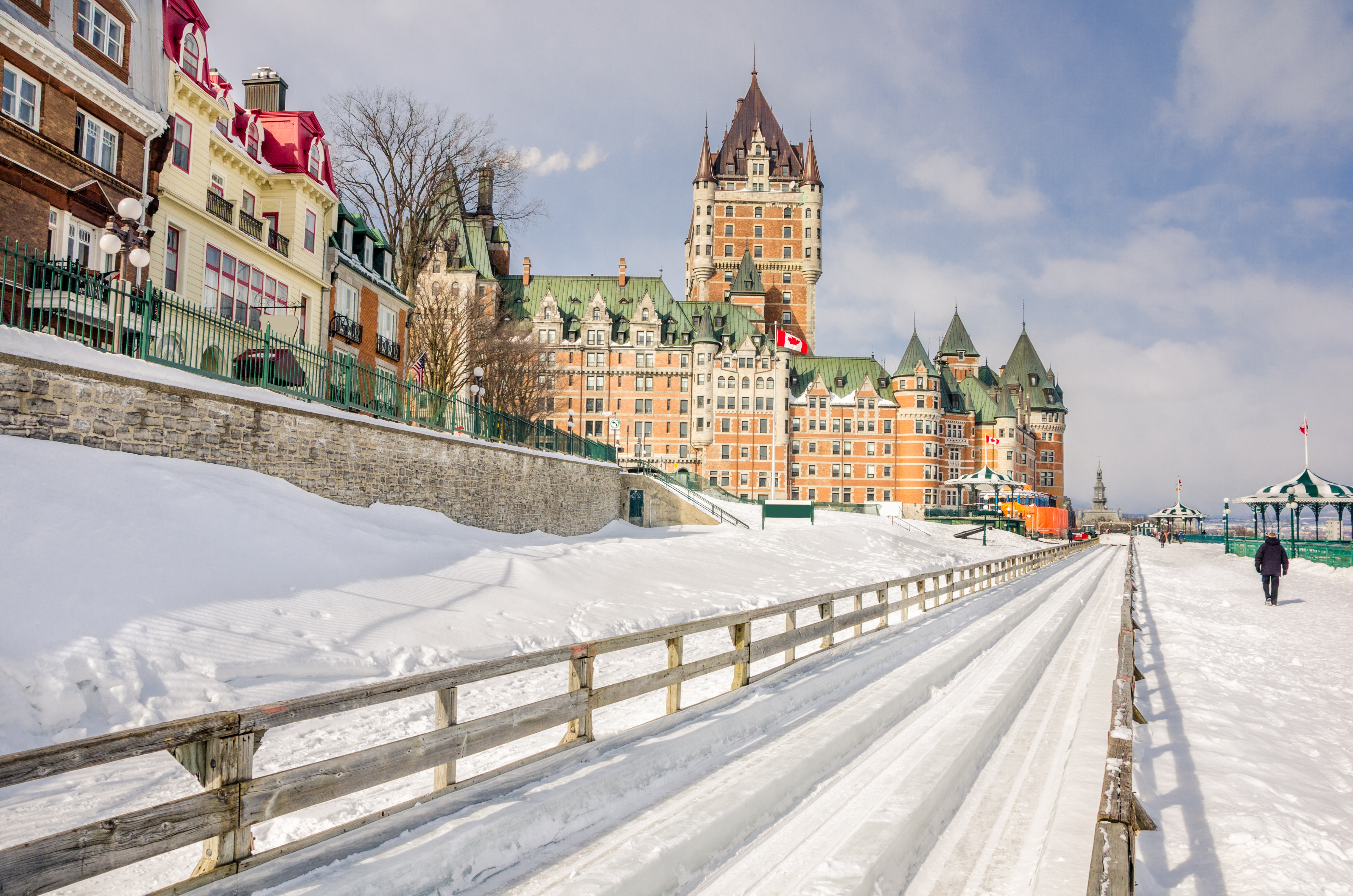 Chateau Frontenac in Winter
