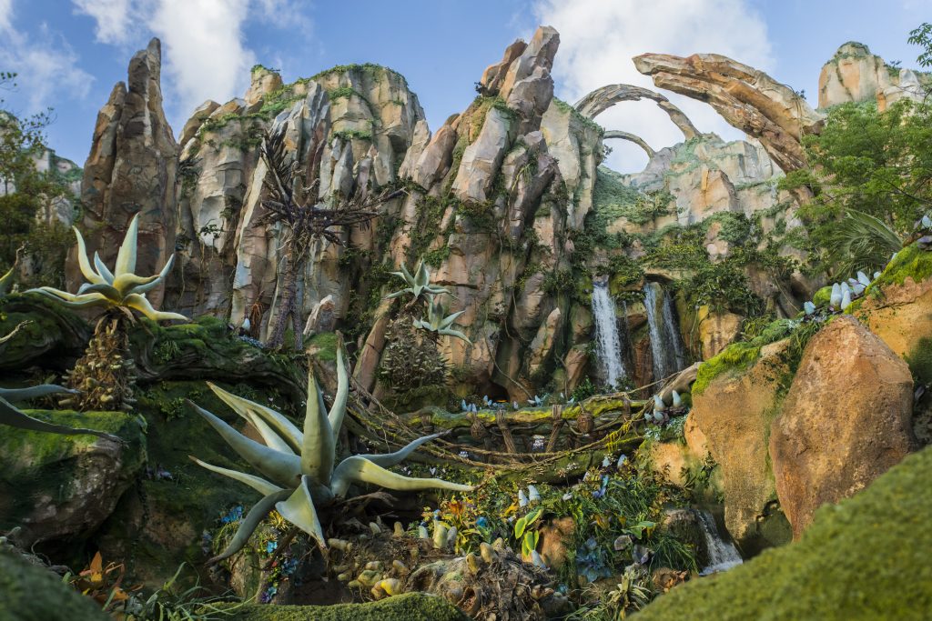 Floating Mountains in Pandora Avatar Land Animal Kingdom Walt Disney  World Orlando Florida Stock Photo  Alamy