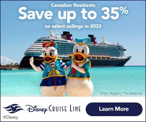 Canadian Residents: Save Up to 35% on Select Disney Cruise Line Sailings
