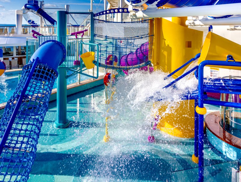 Kids Aqua Park on Norwegian Bliss