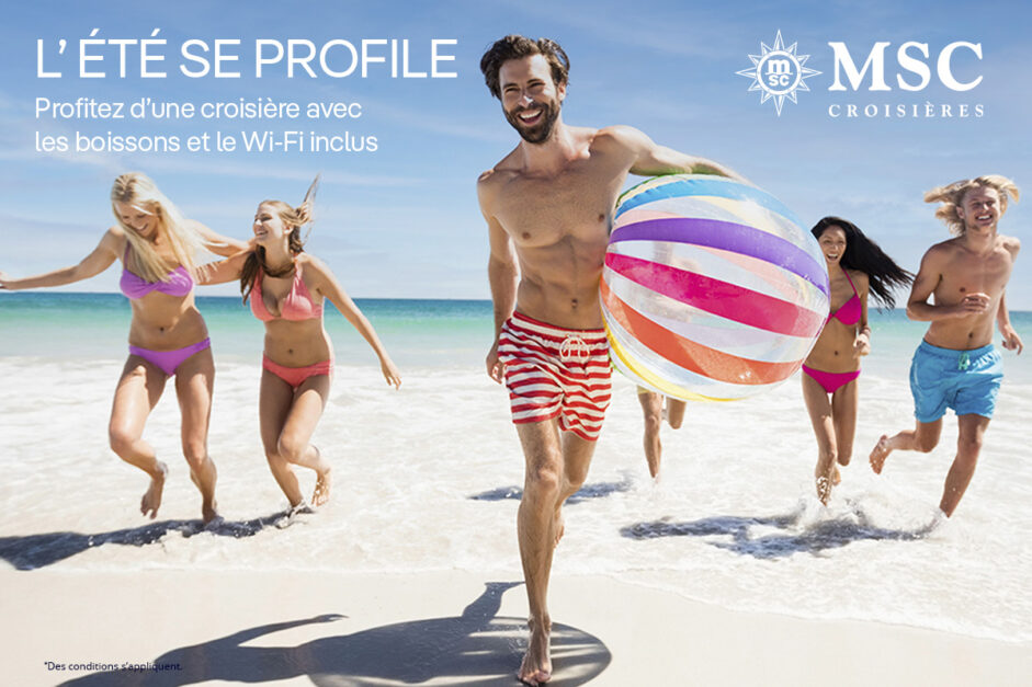 MSC Croisières : promotion «L’été se profile »