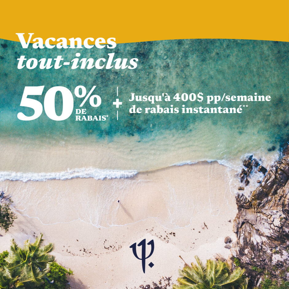 Club Med : Vente Éclair, 50% de rabais