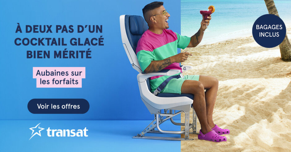 Transat : à deux pas d’un cocktail glacé bien mérité