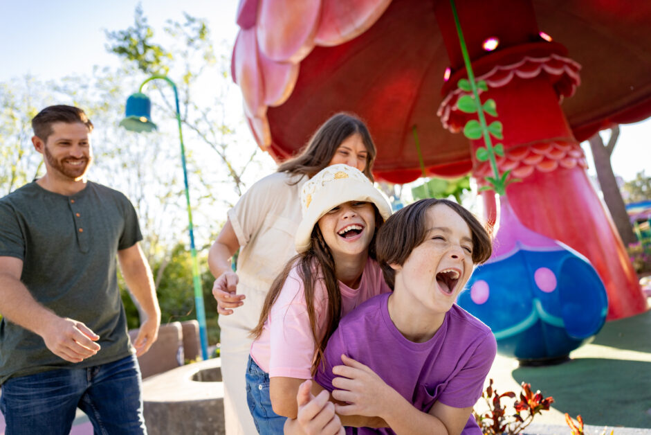 Universal Kids Resort : Sept mondes extraordinaires. Du plaisir sans fin.